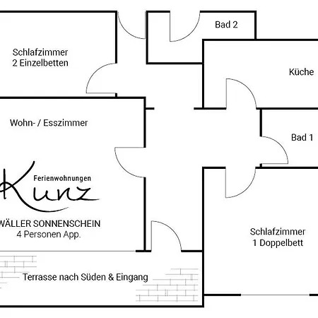 Apartment Wäller Sonnenschein *